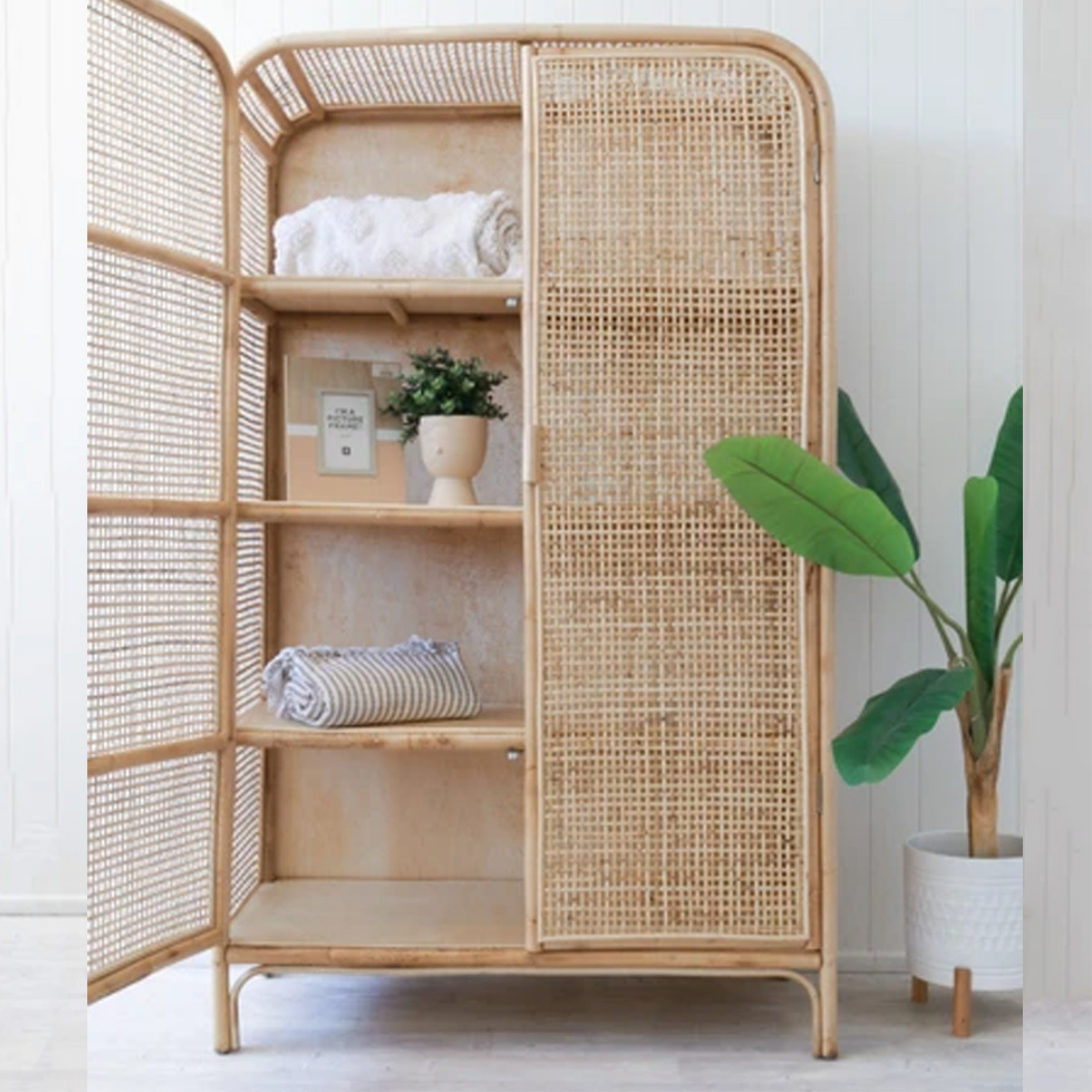 Rattan cabinet shop
