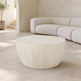 Sorrento White Oak Coffee Table — premium Mediterranean lifestyle