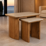Sperlonga Nesting Tables — evening lifestyle