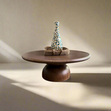 Baobab Wood Round Coffee Table