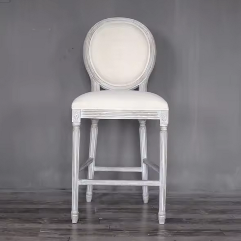Alexandrina Kitchen Bar Stool Chairs - Wooden & Rattan