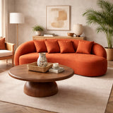 Baobab Wood Round Coffee Table - Ready to Ship