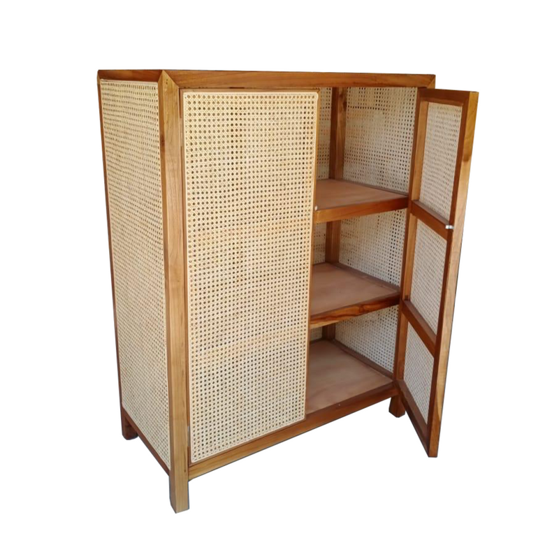 Borneo Ratan Cabinet Living Room & Bedroom - Clearance