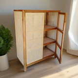 Borneo Ratan Cabinet Living Room & Bedroom - Clearance