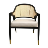 Cavoli Nordic Rattan & Wood Dining Chair