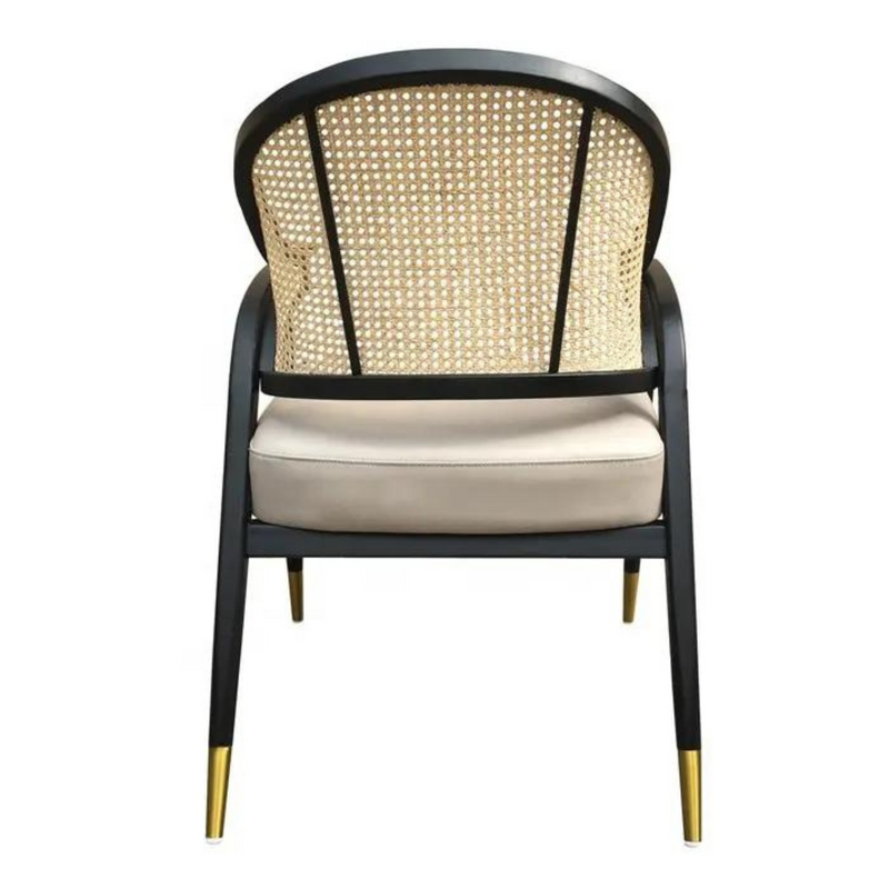 Cavoli Nordic Rattan & Wood Dining Chair