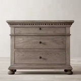 Chateau du Loir Royal Bedside Table with Drawers