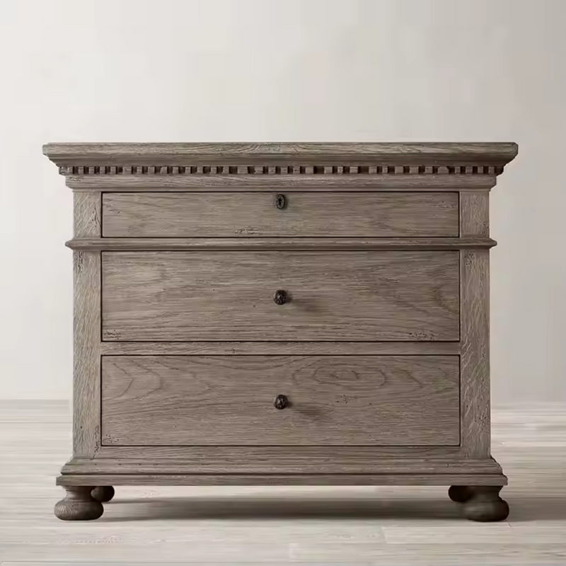 Chateau du Loir Royal Bedside Table with Drawers