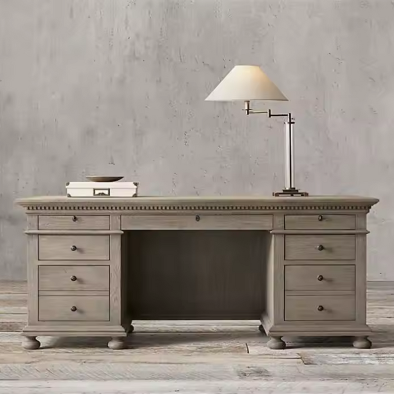 Chateau du Loir Royal Wood Desk with Drawers