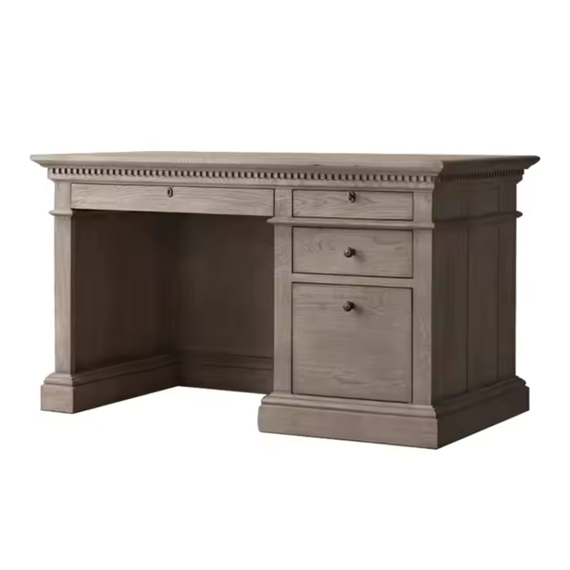 Chateau du Loir Royal Wood Desk with Drawers