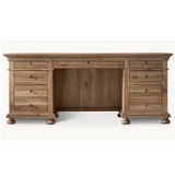 Chateau du Loir Royal Wood Desk with Drawers