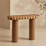 Chelsia White Timber Console Table