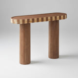 Chelsia White Timber Console Table