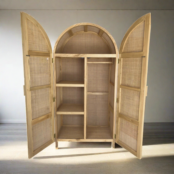 Galway Arch Rattan Cabinet  Living Room & Bedroom