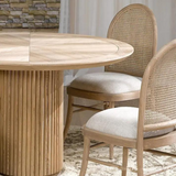 Évora Wood Round Dining Table