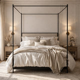 Florentine Regal Canopy Bed - King & Super King Ready to Ship