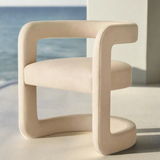 Georgia Dining Chair | Beige Colour