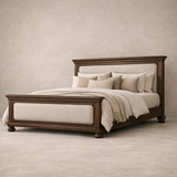 Chateau du Loir Royal Bed - Dark Brown - Ready to Ship