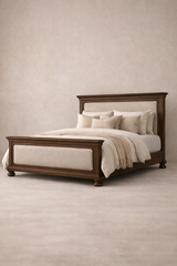 Chateau du Loir Royal Bed - Dark Brown - Ready to Ship