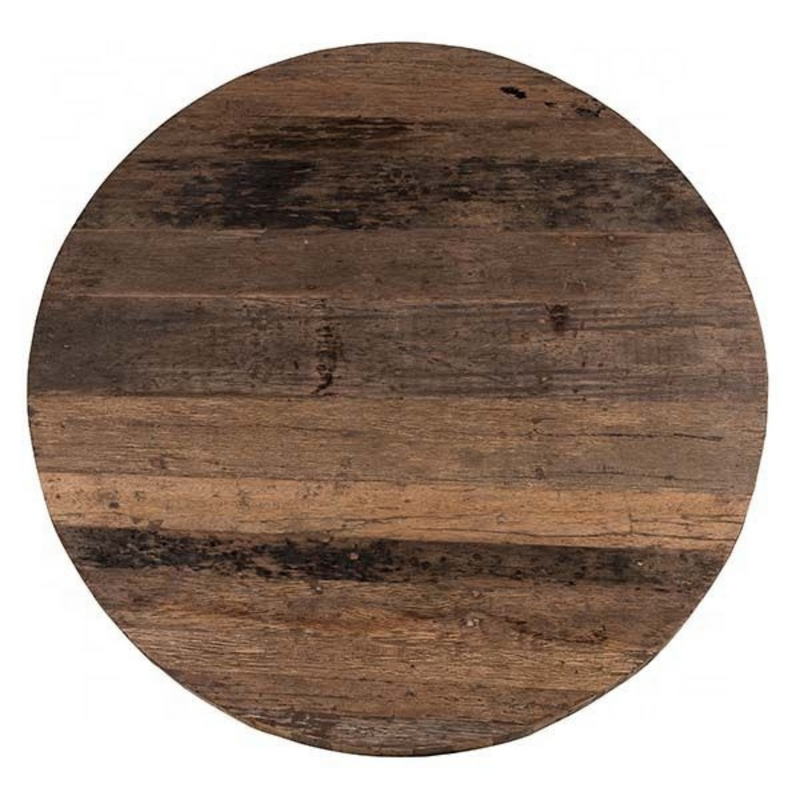 Industrial Railway Round Dining Table (6970513260726)