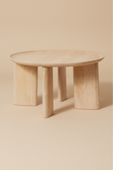 Kofi Tall Accent Table | Natural Mango
