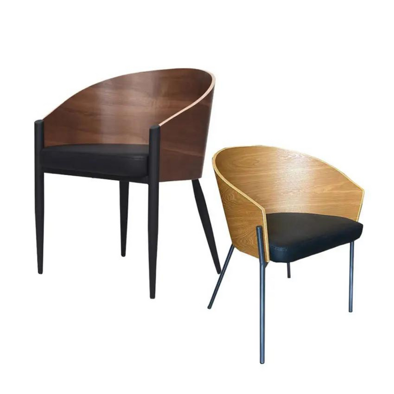 Kuta Dining Armchair Wood & Leather
