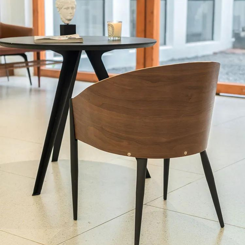 Kuta Dining Armchair Wood & Leather