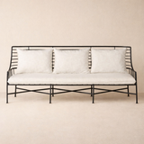 Marine’s Soul Forged Iron Frame Outdoor Sofa