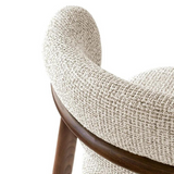 Martina Nordic Wood Dining Kitchen Bar Stool