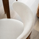Martina Nordic Wood Dining Kitchen Bar Stool
