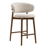Martina Nordic Wood Dining Kitchen Bar Stool