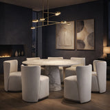 Montelena Upholstered Closed-Back Dining Chair