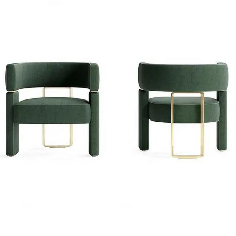 Monterosso Leather Accent Arm Dining Chair