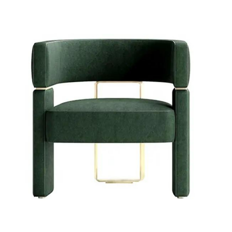 Monterosso Leather Accent Arm Dining Chair