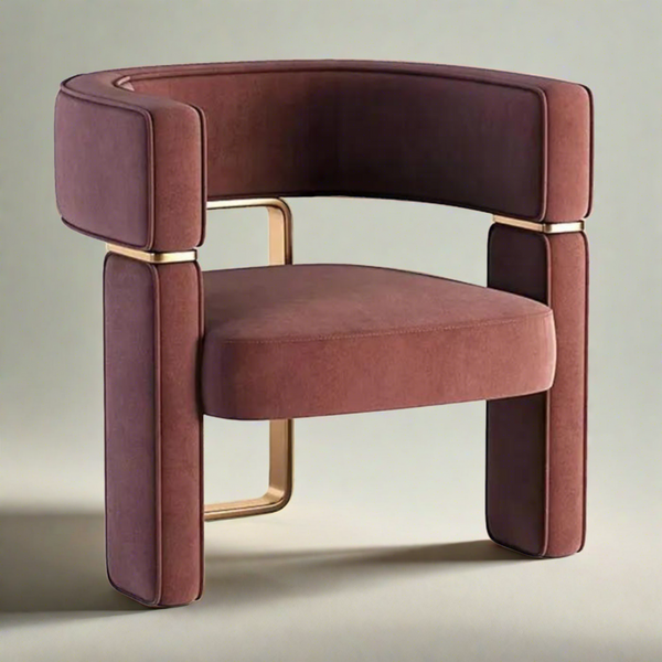 Monterosso Leather Accent Arm Dining Chair