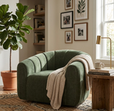 Aurelia Sculptural Swivel Chair