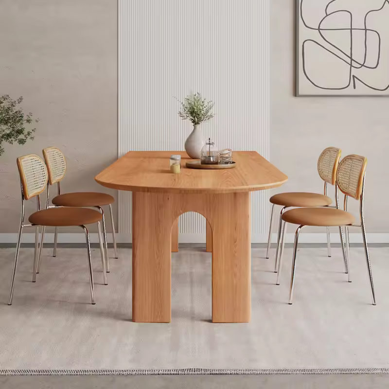 Nicola Oval Wood Dining Table