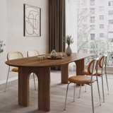 Nicola Oval Wood Dining Table