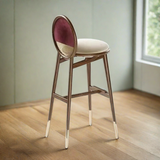 Piccadilly Kitchen Bar Stool Chairs - Wooden & Rattan