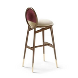 Piccadilly Kitchen Bar Stool Chairs - Wooden & Rattan