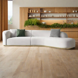 Plugia Boucle & Linen Curved Sofa