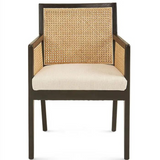 Rinella Nordic Rattan & Wood Dining Chair