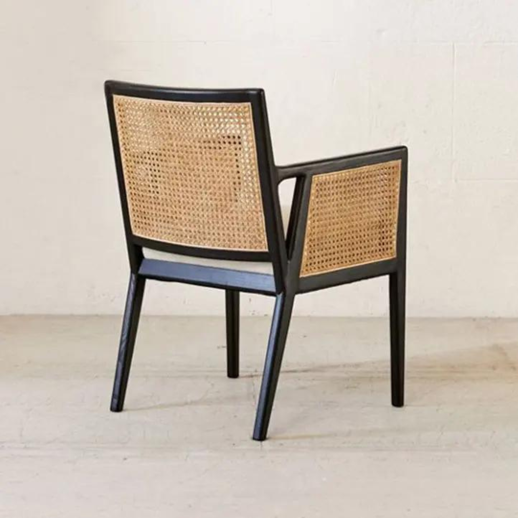 Rinella Nordic Rattan & Wood Dining Chair – My Home Design