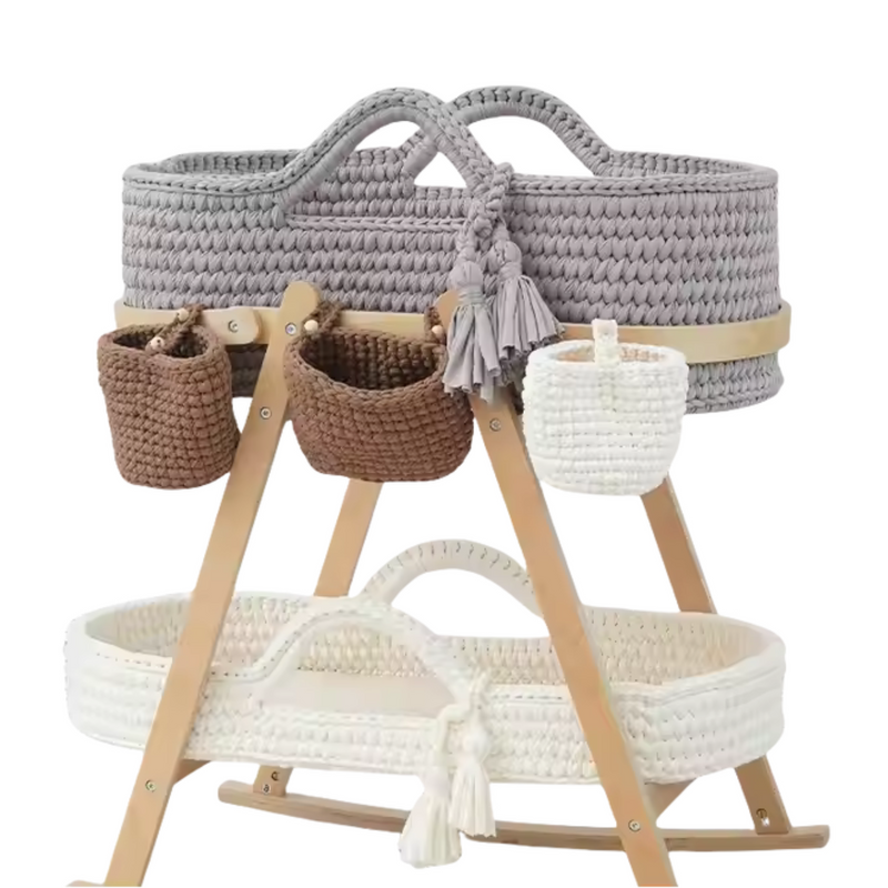 Stand for Rocking Baby Moses Basket Bassinet