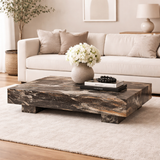 Solari Gilded Motif Coffee Table