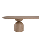 The Baobab Wood Oval Dining Table