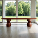 Monelli Oval Wood Dining Table
