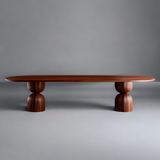 Monelli Oval Wood Dining Table