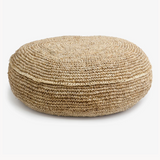 Tidal Occasional Indoor and Outdoor Rattan Floor Pouf & Side Table