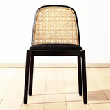 Tonnara Nordic Rattan & Wood Dining Chair